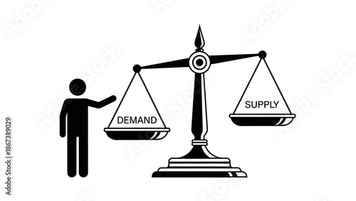 A 3d illustration of gold scales of justice balancing a house and money as a symbol of law and finance comparison