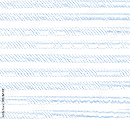 青い細かい線のボーダー柄背景　太　Adobe Illustrator Artwork