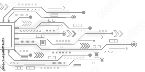 Engineering industry. New technologies. Technical drawing .Vector illustration.