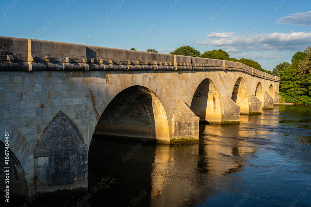 Obraz premium Bridge over the river thames