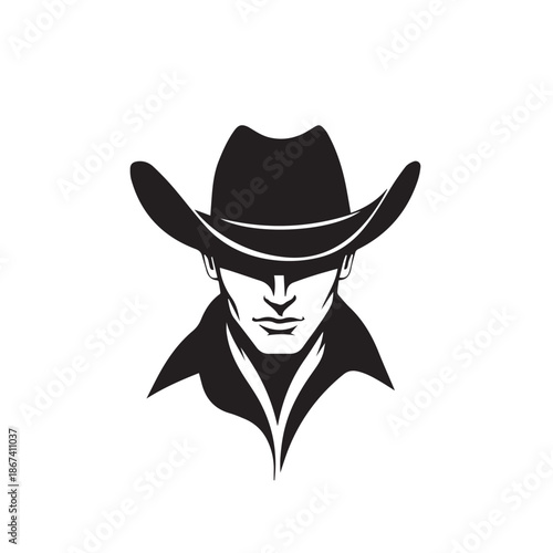 cowboy hat vector