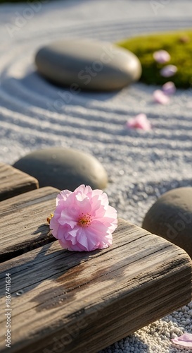 Zen Garden Still Life.