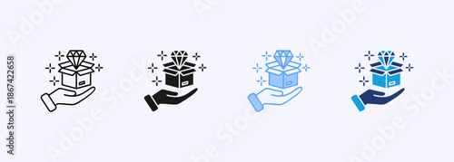 Value Proposition Icon Multiple Style
