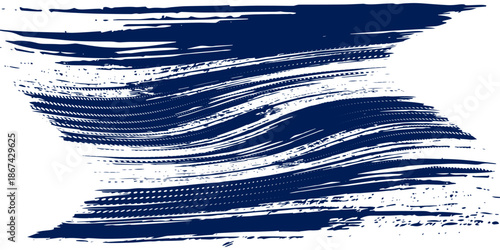 Abstract halftone wave dots background. Futuristic twisted grunge pattern, dots, circles. Vector modern optical pop art texture.