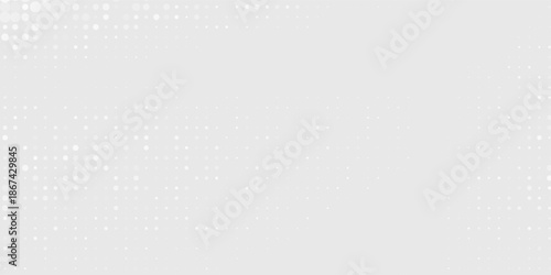 Design dot white gray wave light technology texture background. Abstract big data digital vector