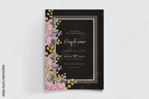 Save the date wedding invitation templates