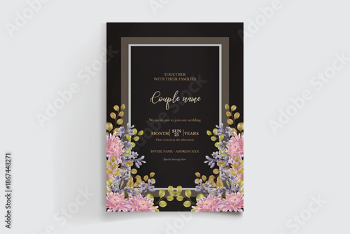 Save the date wedding invitation templates