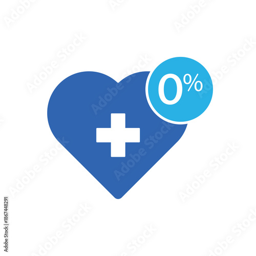 Icon a Tax Free Care Benefit, isolated against a clean background.