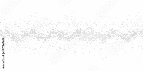 A white speckled line stretches across a stark empty background