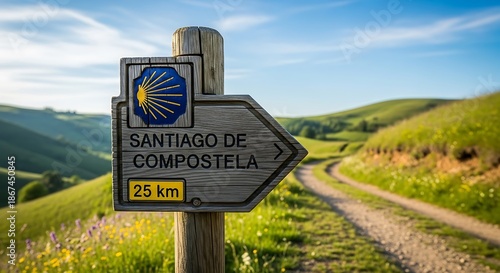 Camino Signpost.