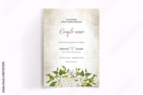 Save the date wedding invitation templates