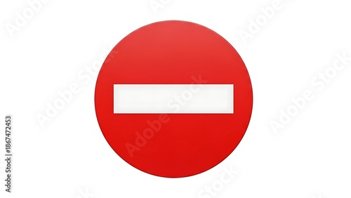 Free Download Red circle with white line symbol for prohibition or rejection - GFXLoad