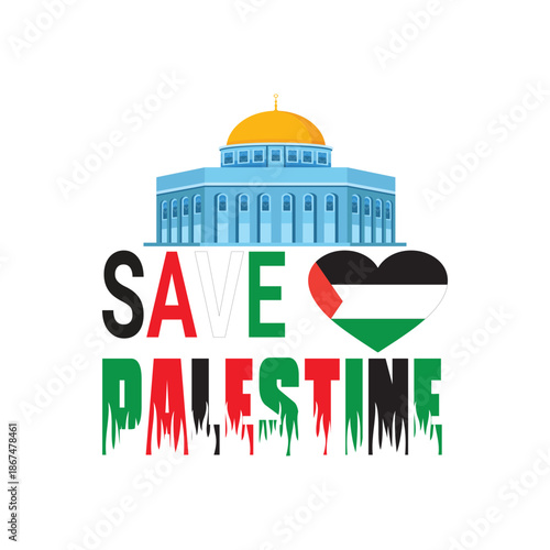 Palestine Design For T-Shirt, Free T-Shirt Design, Baitul Mukaddas