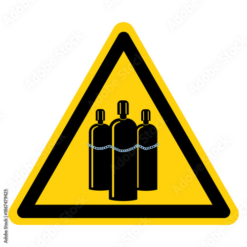 Chained Cylinders Symbol Sign, Vector Illustration, Isolate On White Background Label.EPS10