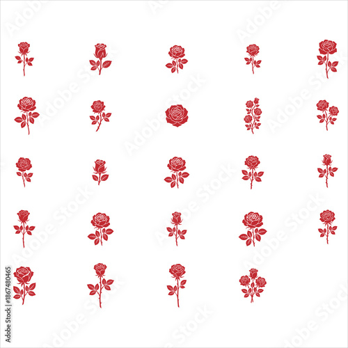 Rose Silhouette Bundle