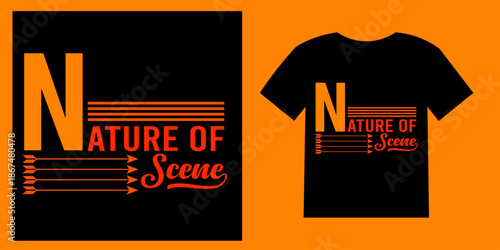Nature of Sence T-Shirt Desgin