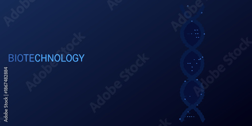 Biotechnology and dna structure a visual representation of genetic science