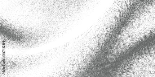 Abstract stippled texture with gradient gray and white tones background