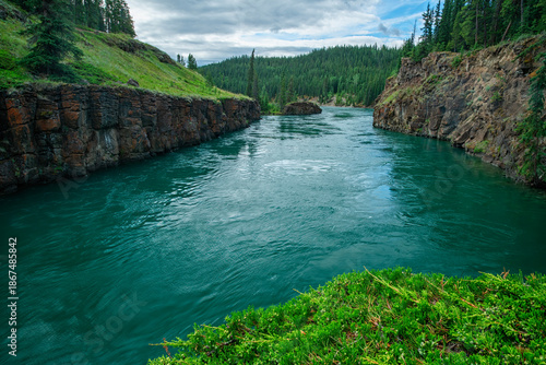 Fotografie Miles Canyon, Yukon
