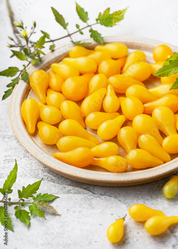 Golden yellow cherry 