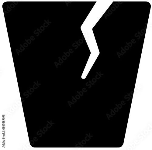 파손주의 쇼핑몰 제품 배송스티커 스탬프