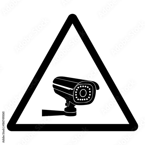 CCTV Security Camera Symbol Sign, Vector Illustration, Isolate On White Background Label.EPS10