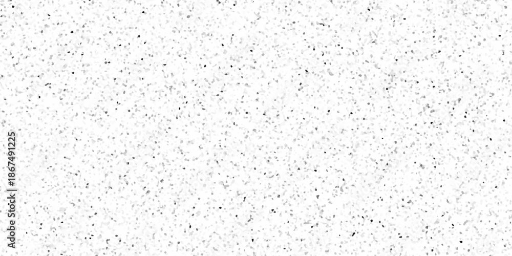 Obraz premium Fine grain terrazzo pattern with small abstract speckles. micro fragments creating an airy light effect across a white backdrop. polished terrazzo surface with faint gray and black specks.