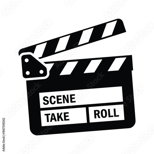 Scene take roll Vector