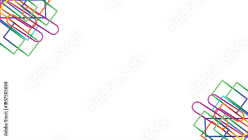  Colorful simple abstract seamless patterns set