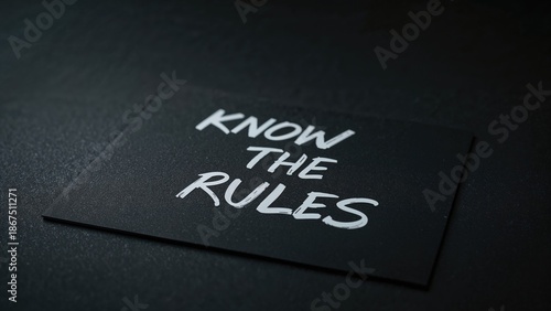 Know the rules