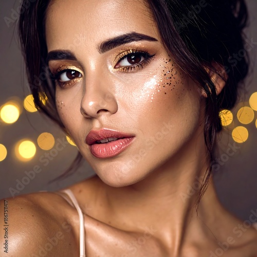 Beautiful women with make up