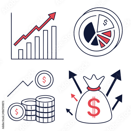 Financial growth and investment concepts