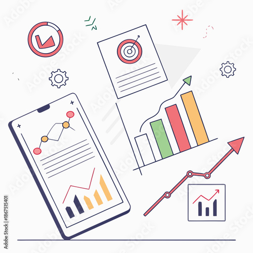 Digital marketing analytics and seo optimization