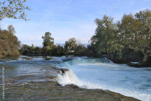 Wasserfall in Manavgat in der Türkei