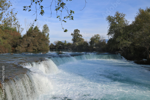 Wasserfall in Manavgat in der Türkei