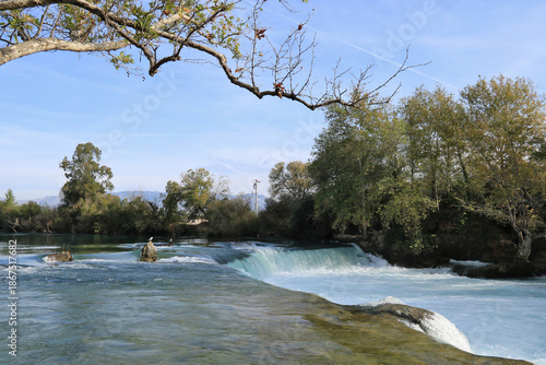 Wasserfall in Manavgat in der Türkei