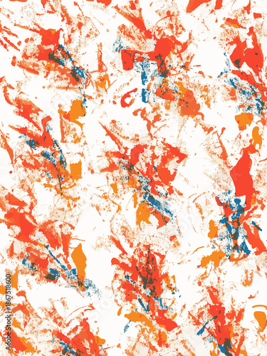 Modern abstract watercolor illustration.