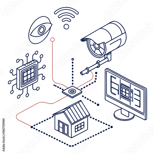 Smart home security system