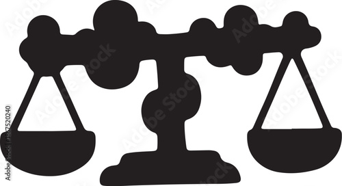 Scales of Justice Balance Equality Fairness Symbol
