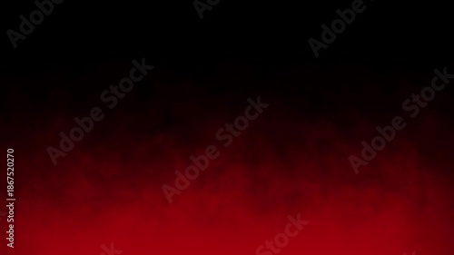 Red smoke animation black background
