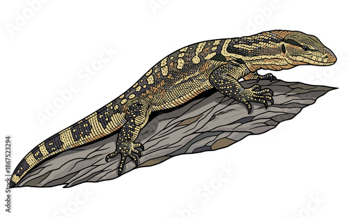 Vector file indication on a plain white background for digital asset identification