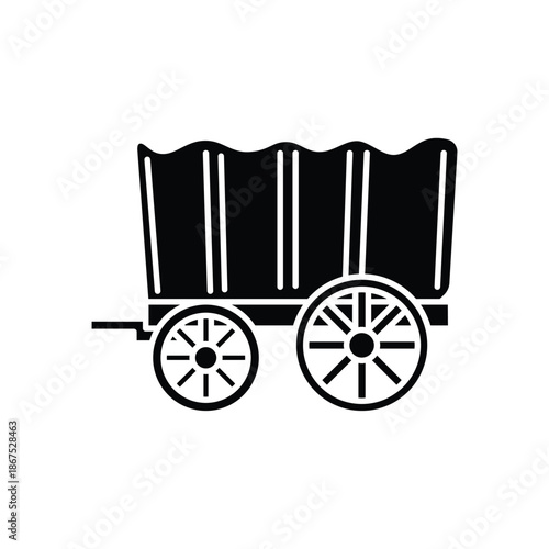 VintageWagonGraphicDesignElement