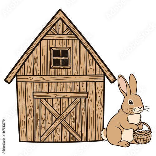 Cute Easter Sunday Doodle Set – Bunnies, Eggs, Chicks & Spring Clipart Bundle