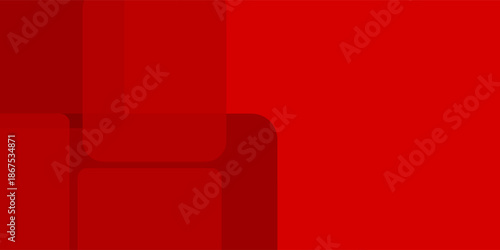 red abstract background with layered rounded diamond shapes and smooth gradients. Ideal for energetic designs, business branding, and dynamic presentations.