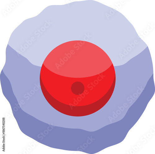 Monocyte immune cell circulating in the bloodstream, playing a crucial role in the body's defense against infections and diseases