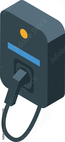 Electric vehicle charging station providing sustainable energy for eco friendly transportation