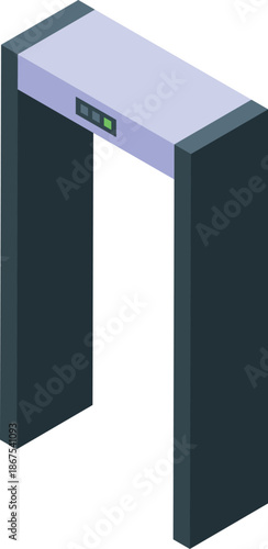 Secure gateway scanning for weapons and prohibited items, ensuring passenger safety and preventing threats