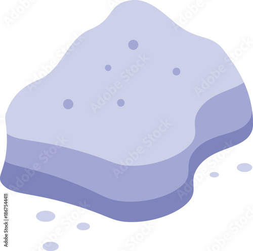 Washing powder heap, symbolizing cleanliness and freshness, perfect for laundry and cleaning products