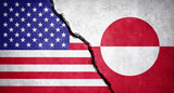 US and Greenland Denmark conflict.	
