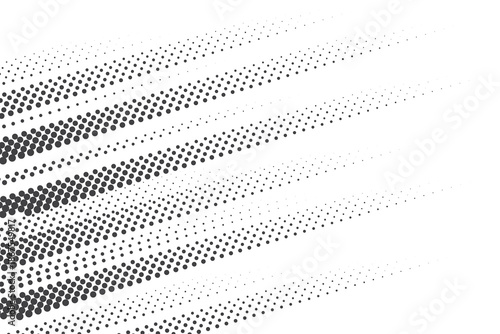 Abstract black and white dots pattern